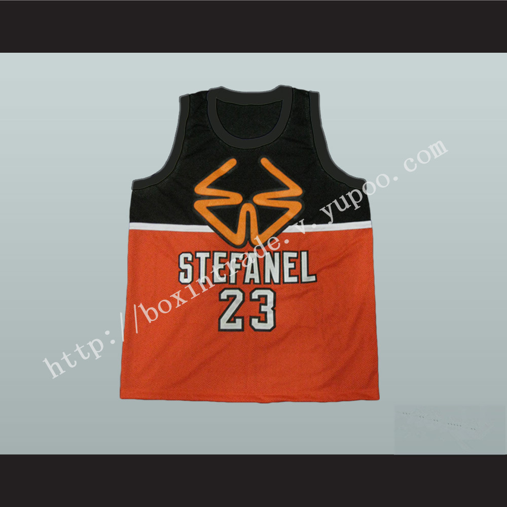 1985 Stefanel Trieste Italy Michael Jordan Exhibition Game Basketball Jersey