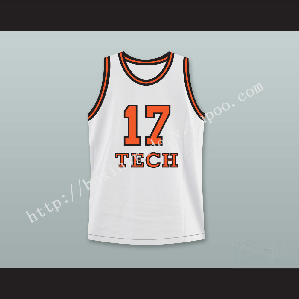 Rick Fox Chick Deagan 17 Tech U Home Basketball Jersey He Got Game