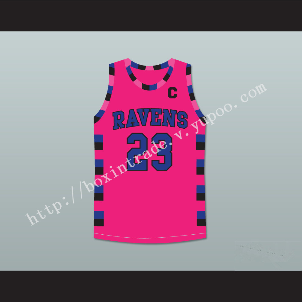 Nathan Scott 23 One Tree Hill Ravens Pink Basketball Jersey Any Player