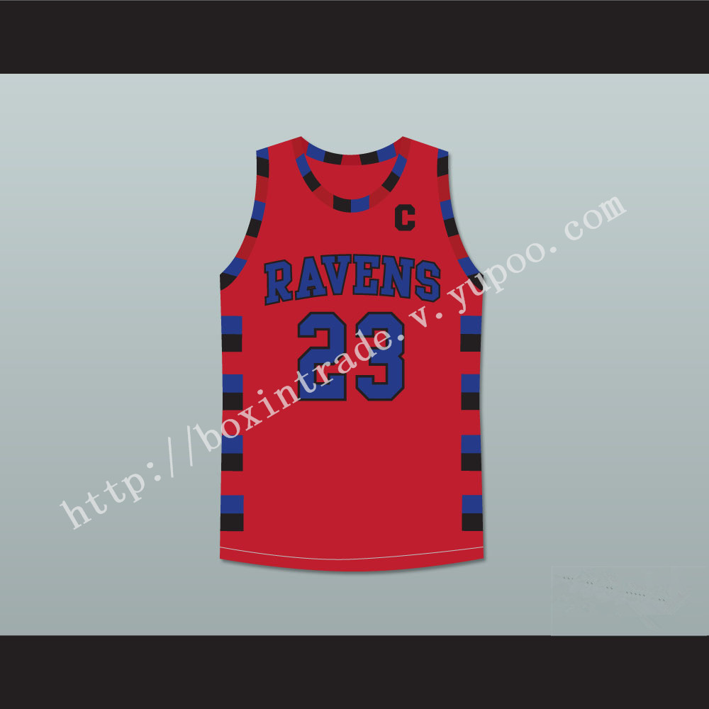 Nathan Scott 23 One Tree Hill Ravens Red Basketball Jersey Any Player