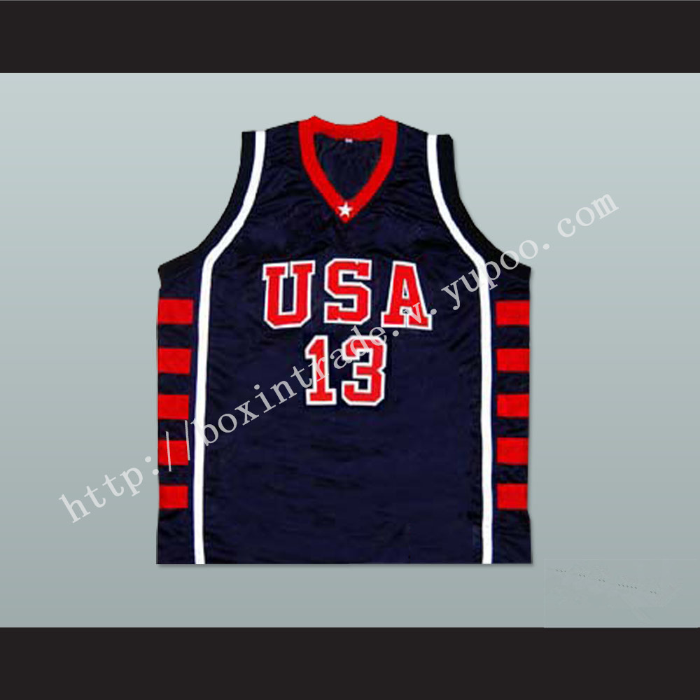 Tim Duncan USA Team Basketball Jersey New Any Size