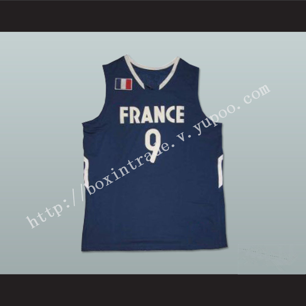 Tony Parker France National Team Basketball Jersey