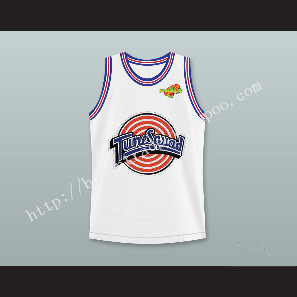 Daffy Duck 2 Tune Squad Basketball Jersey with Space Jam Patch