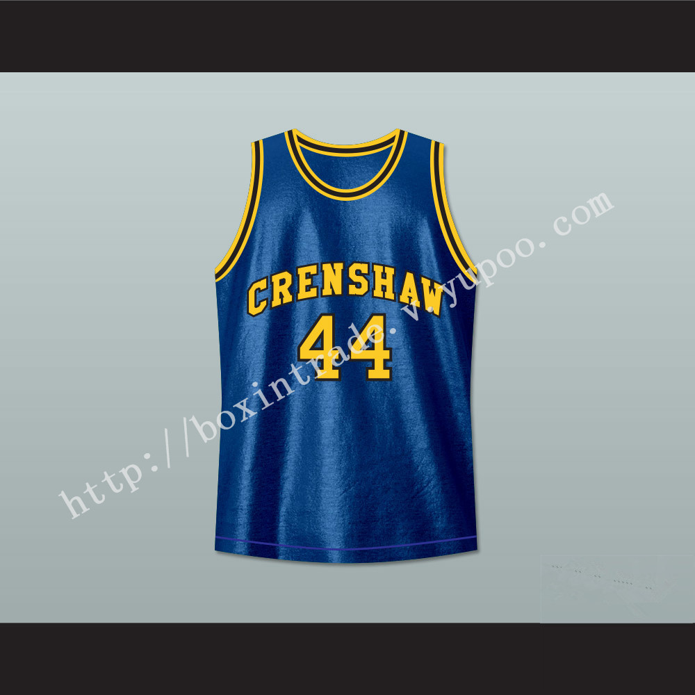 Kobe Bryant Terry Hightower 44 Crenshaw High School Basketball Jersey Moesha