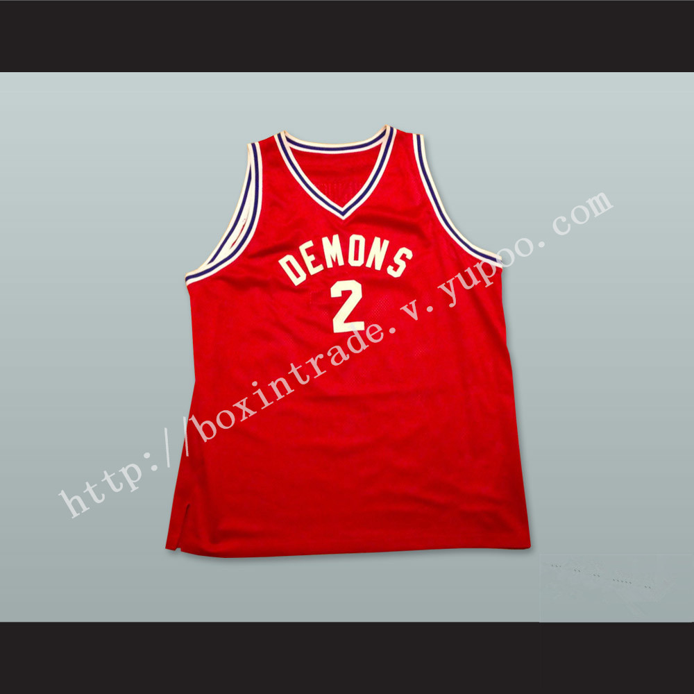 Tim Duncan 2 Demons Basketball Jersey