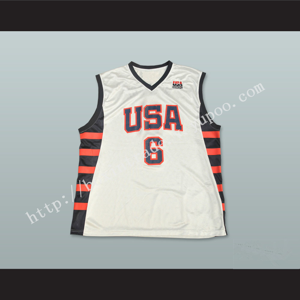 Tracy McGrady 6 Team USA Basketball Jersey