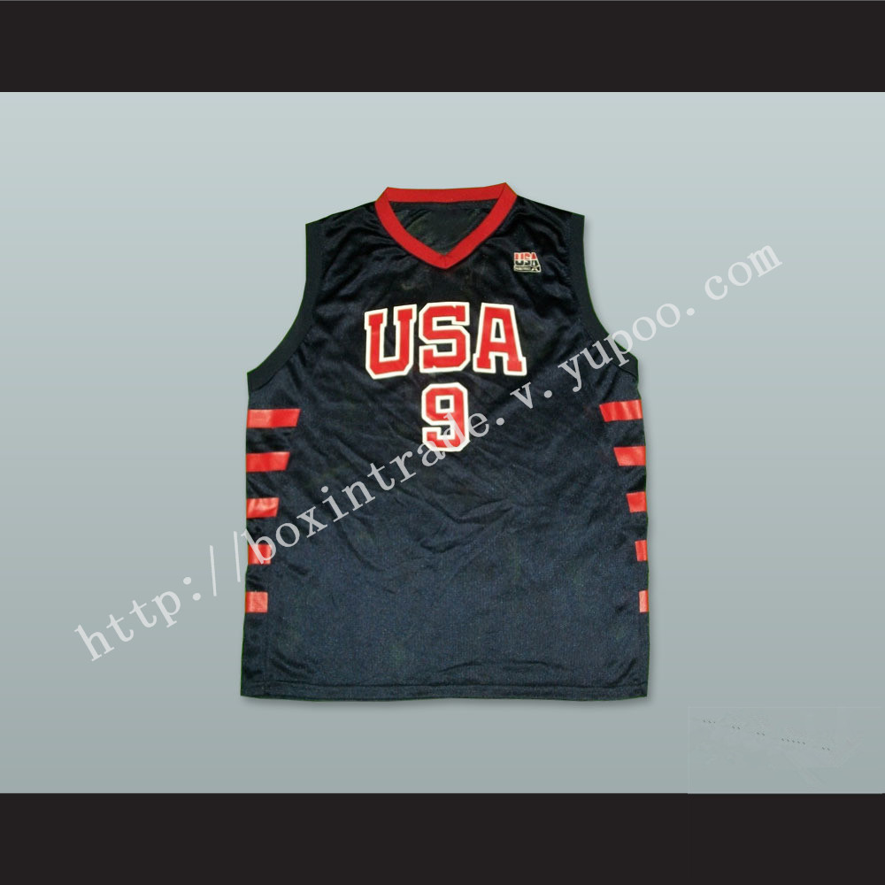 Lebron James 9 USA Team Away Basketball Jersey