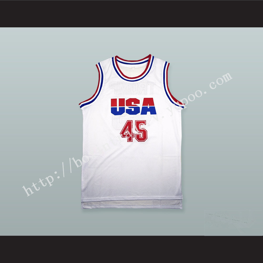 Donald Trump 45 USA Basketball Jersey