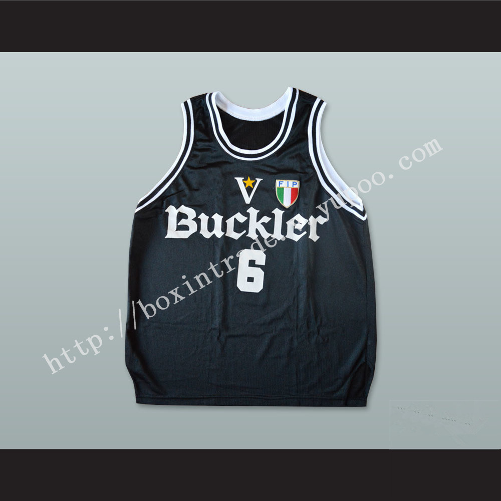 Claudio Coldebella 6 Virtus Bolonia Basketball Jersey