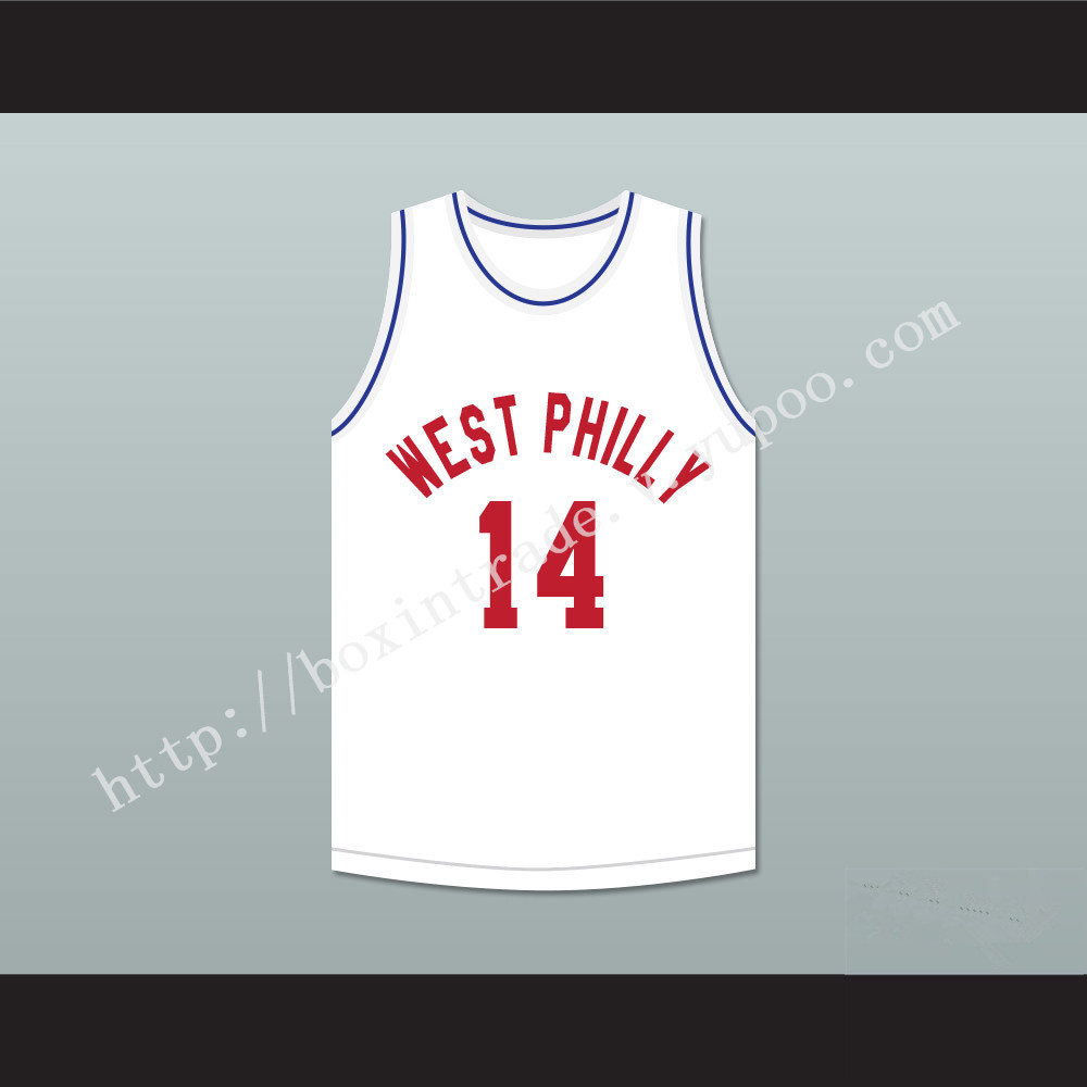 Will Smith 14 West Philly Basketball Jersey