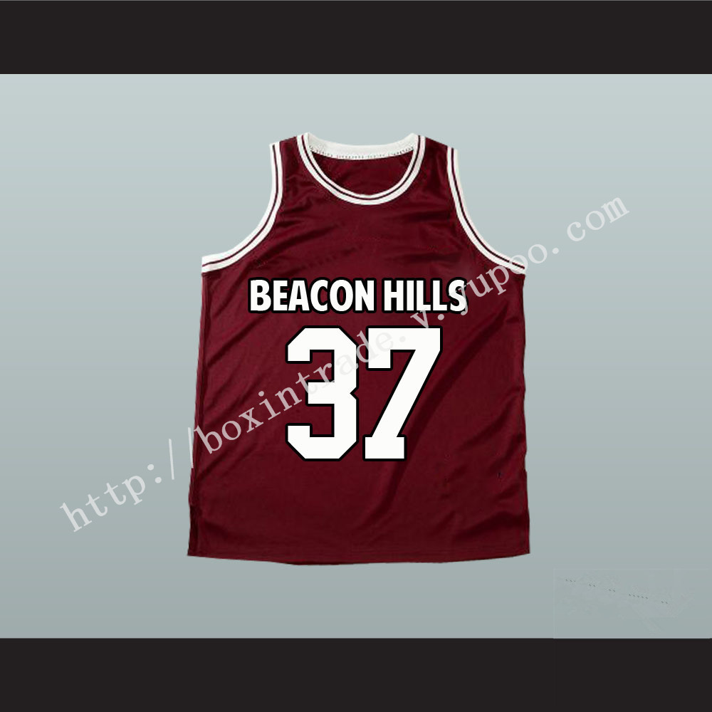 Jackson Whittemore 37 Beacon Hills Basketball Jersey Teen Wolf