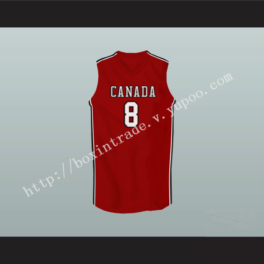 Andrew Wiggins Canada Red Basketball Jersey