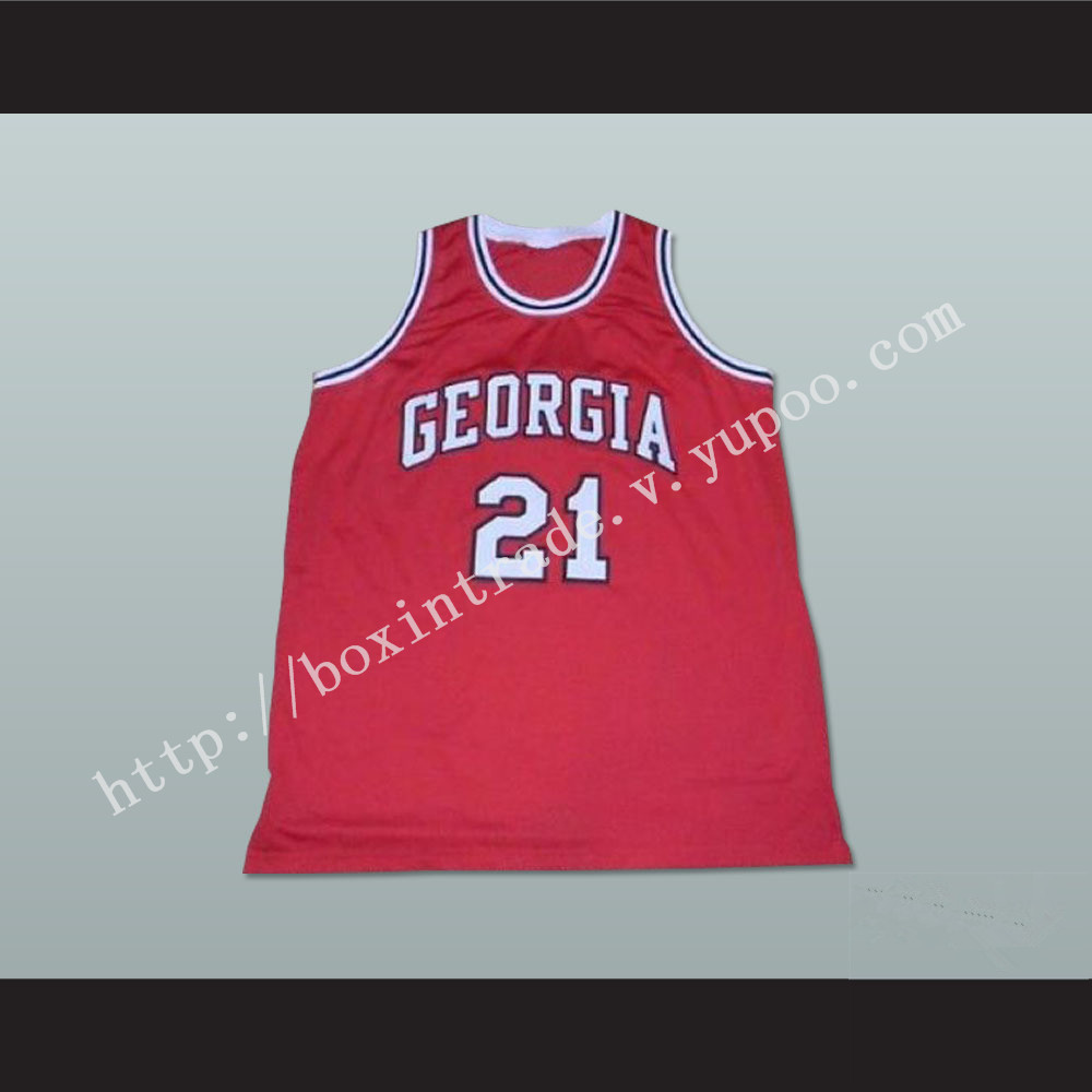 Dominique Wilkins 21 College Basketball Jersey