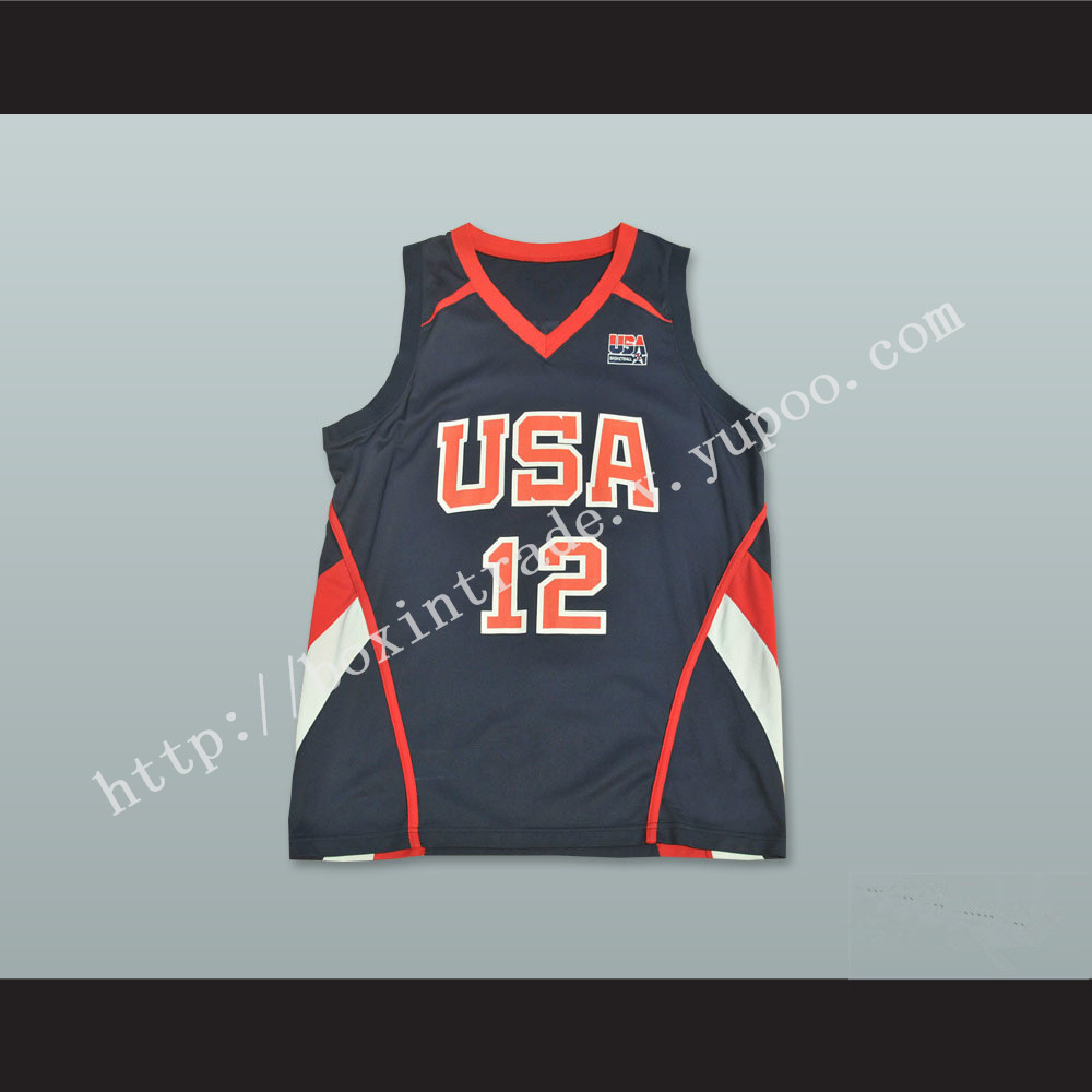 Amar'e Stoudemire 12 Team USA Basketball Jersey