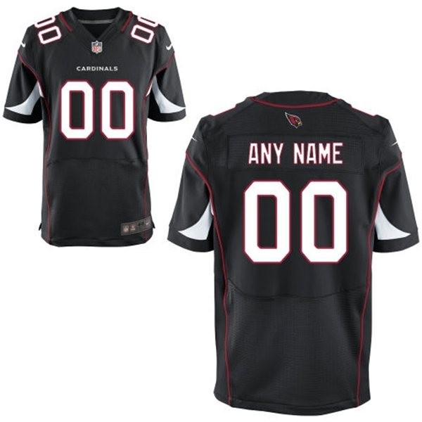 Arizona Cardinals Custom Big And Tall Jersey - Black