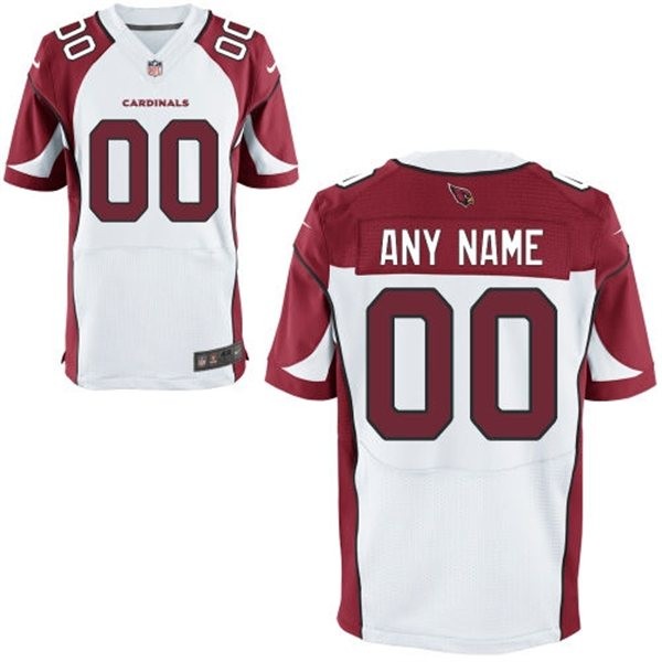 Arizona Cardinals Custom Big And Tall Jersey - White