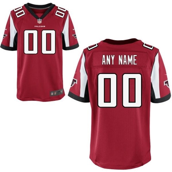 Atlanta Falcons Custom Big And Tall Jersey - Red