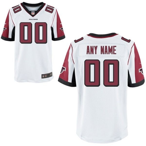 Atlanta Falcons Custom Big And Tall Jersey - White