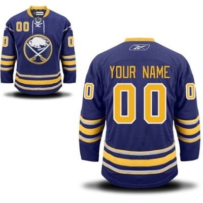 Buffalo Sabres Home Big And Tall Custom Jersey - Blue