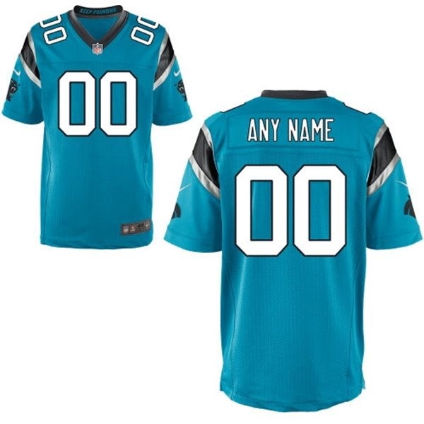 Carolina Panthers Custom Big And Tall Jersey - Process Blue