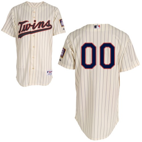 Minnesota Twins Alt Custom Big And Tall Jersey - White