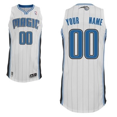 Orlando Magic Home Custom Big And Tall Jersey - White