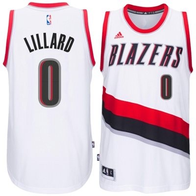 Portland Trail Blazers Home Custom Big And Tall Jersey - White