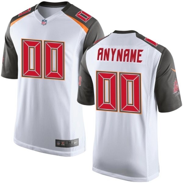 Tampa Bay Buccaneers Custom Big And Tall Jersey - White