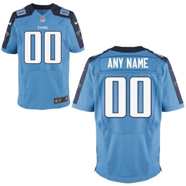 Tennessee Titans Custom Big And Tall Jersey - Blue