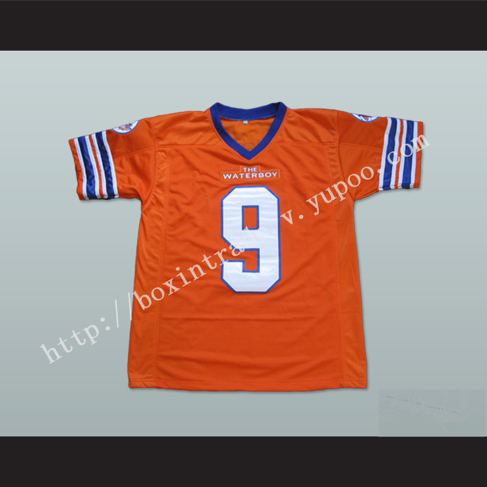 Adam Sandler Bobby Boucher The Waterboy Mud Dogs Football Jersey