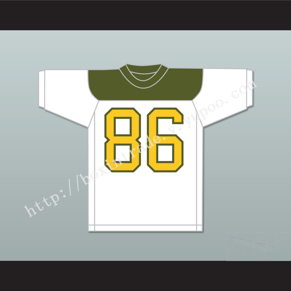 Mick Jagger 86 White Football Jersey