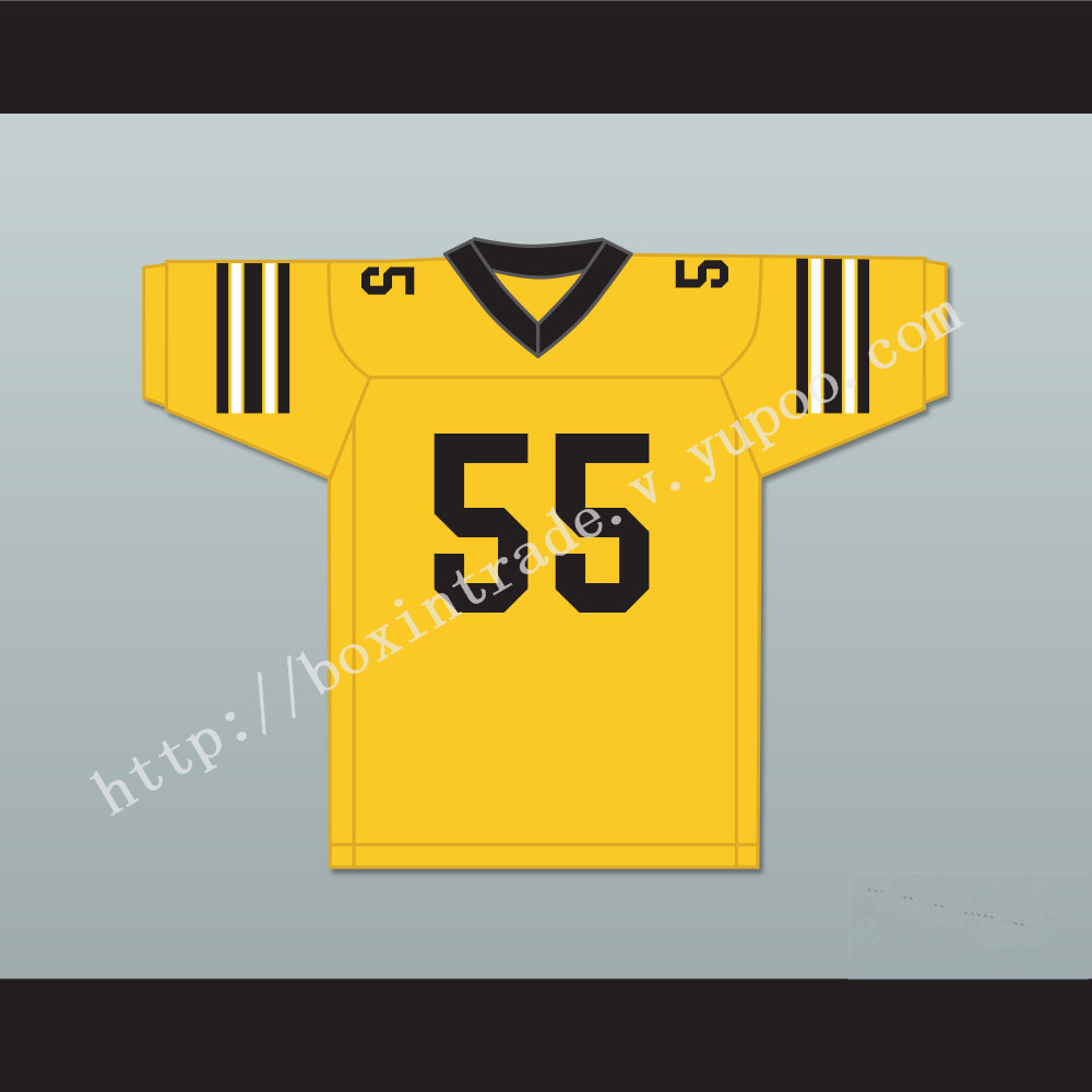 Brian Riley 55 Ampipe High School Bulldogs Football Jersey All The Right Moves