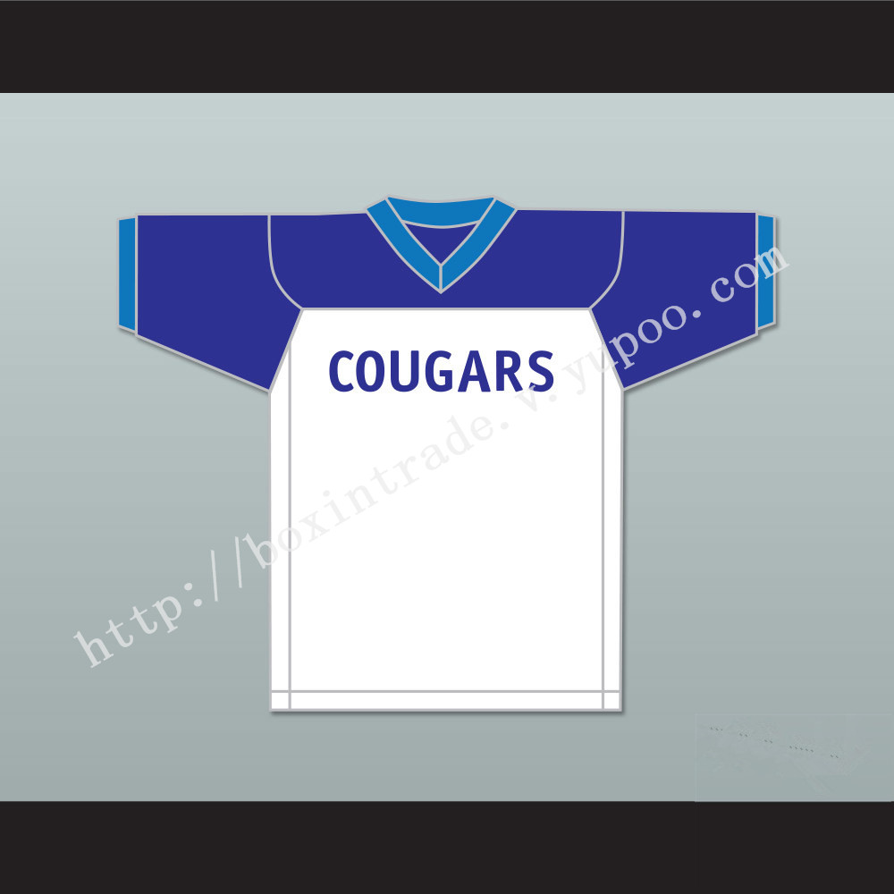 Bobby Hill 82 Arlen Cougars Middle School Football Jersey