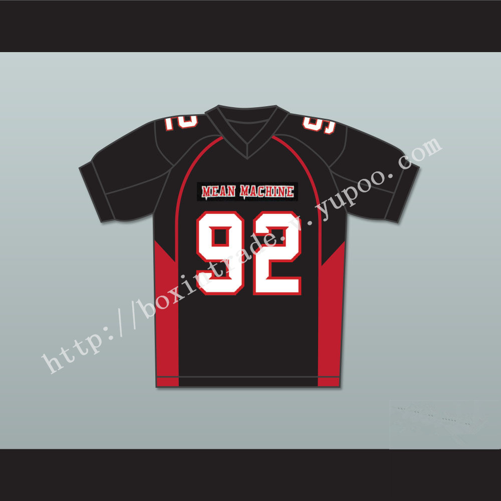 Joey Diaz 92 Anthony &Big Tony& Cobianco Mean Machine Convicts Football Jersey