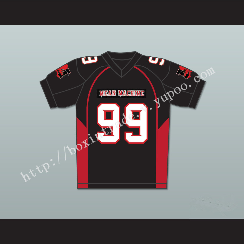 99 Bronson Mean Machine Convicts Football Jersey Includes Patches