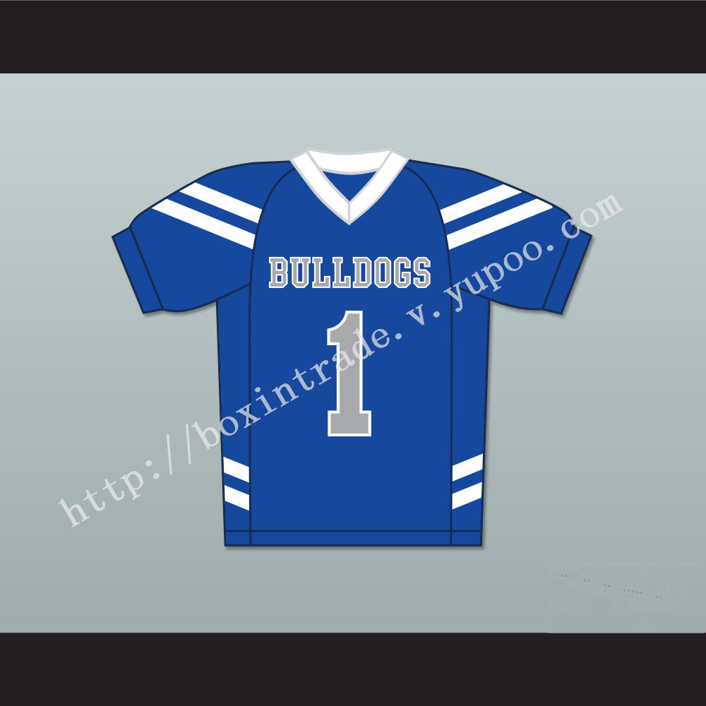 Bella Dawson 1 Bulldogs School Football Jersey