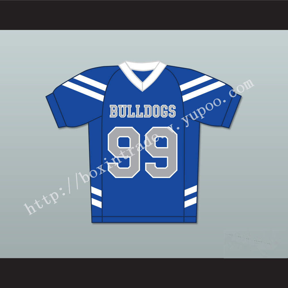 Newt Van Der Rohe 99 Bulldogs School Football Jersey