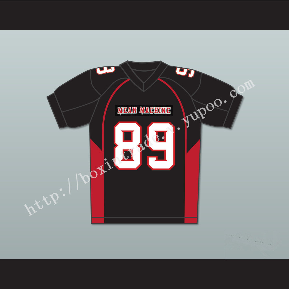 Terry Crews 89 Cheeseburger Eddy Mean Machine Convicts Football Jersey