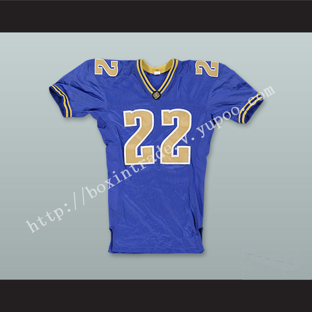 California Crusaders Dawson 22 Football Jersey Any Given Sunday Includes AFFA Patch