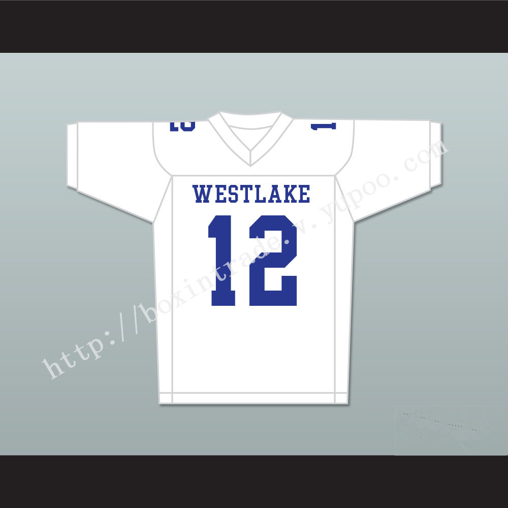 Cam Newton 12 Westlake High School Away Football Jersey