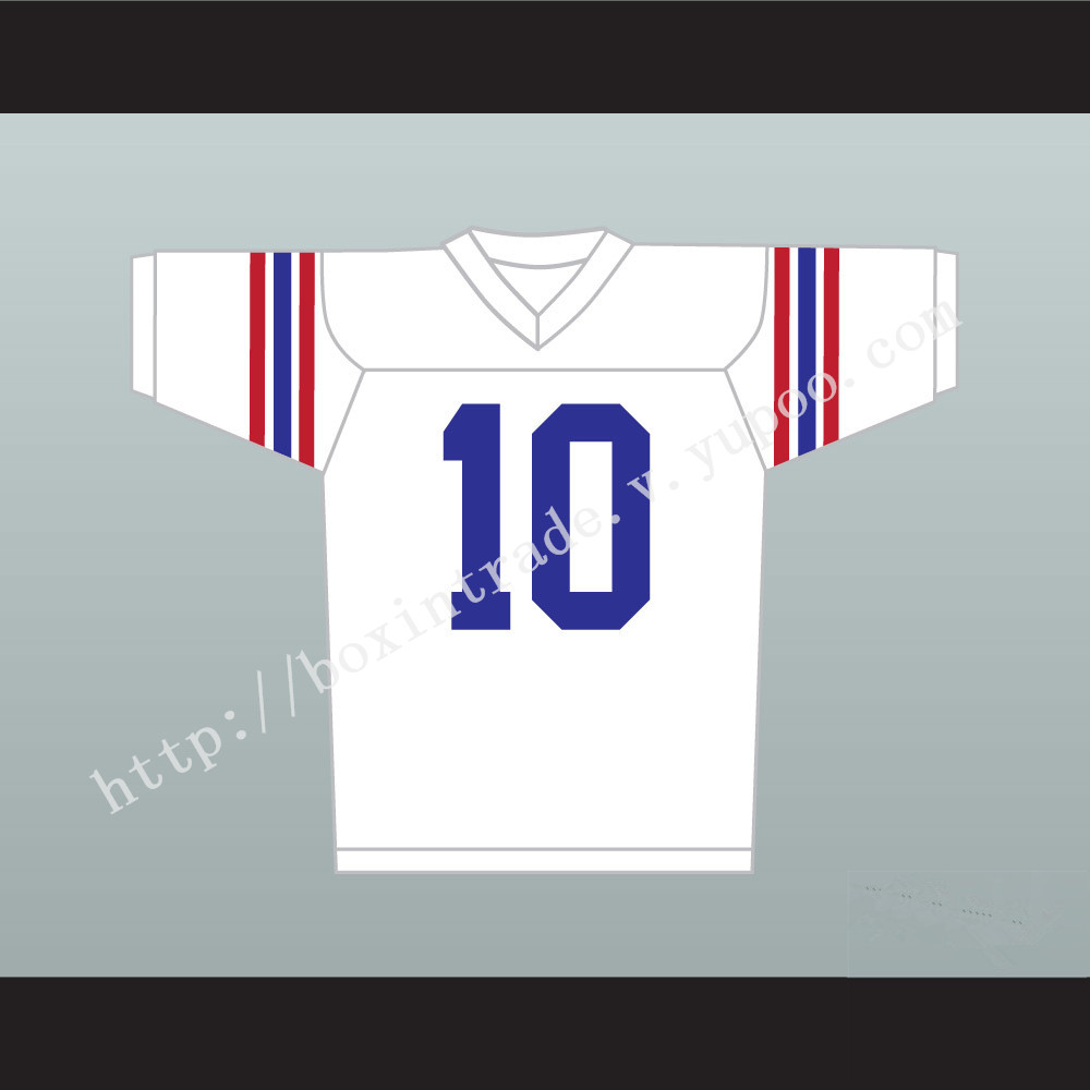 Johnny Depp Glen Lantz 10 Football Jersey