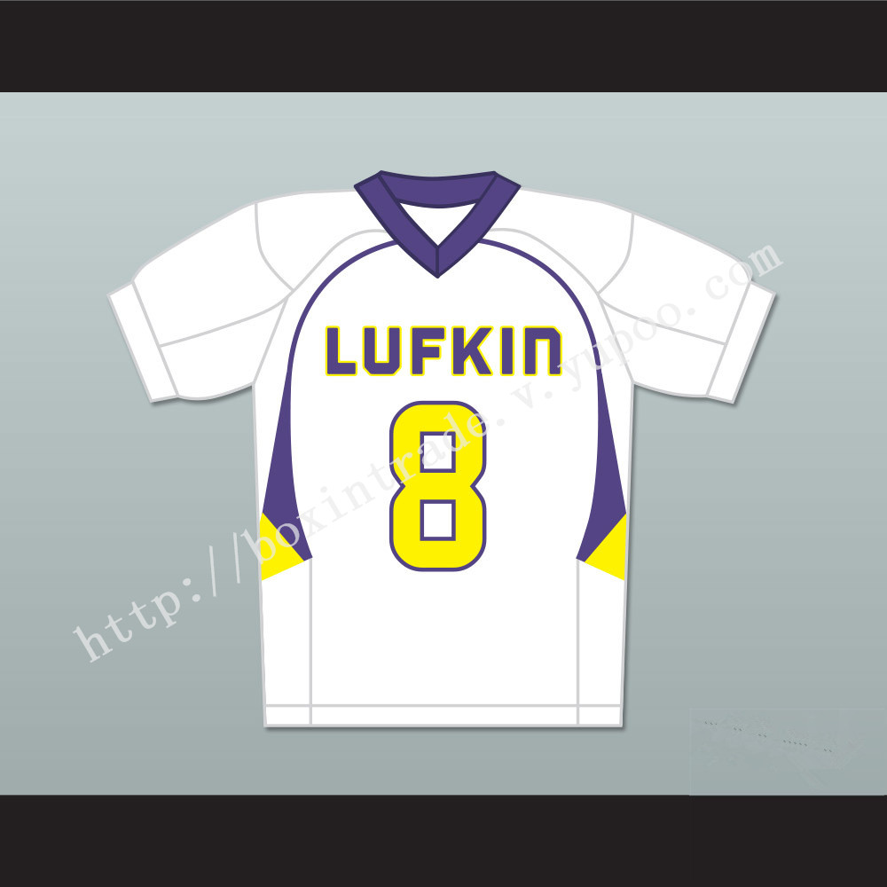 Dez Bryant 8 Lufkin High School Panthers Away Football Jersey