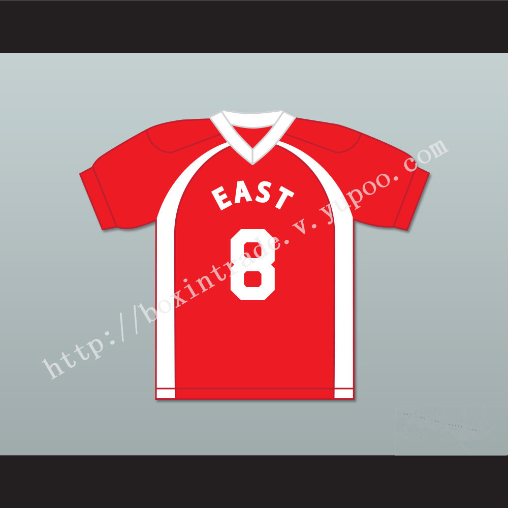 East/West College Bowl Leoz Maxwell Jilliumz 8 East Football Jersey Key & Peele