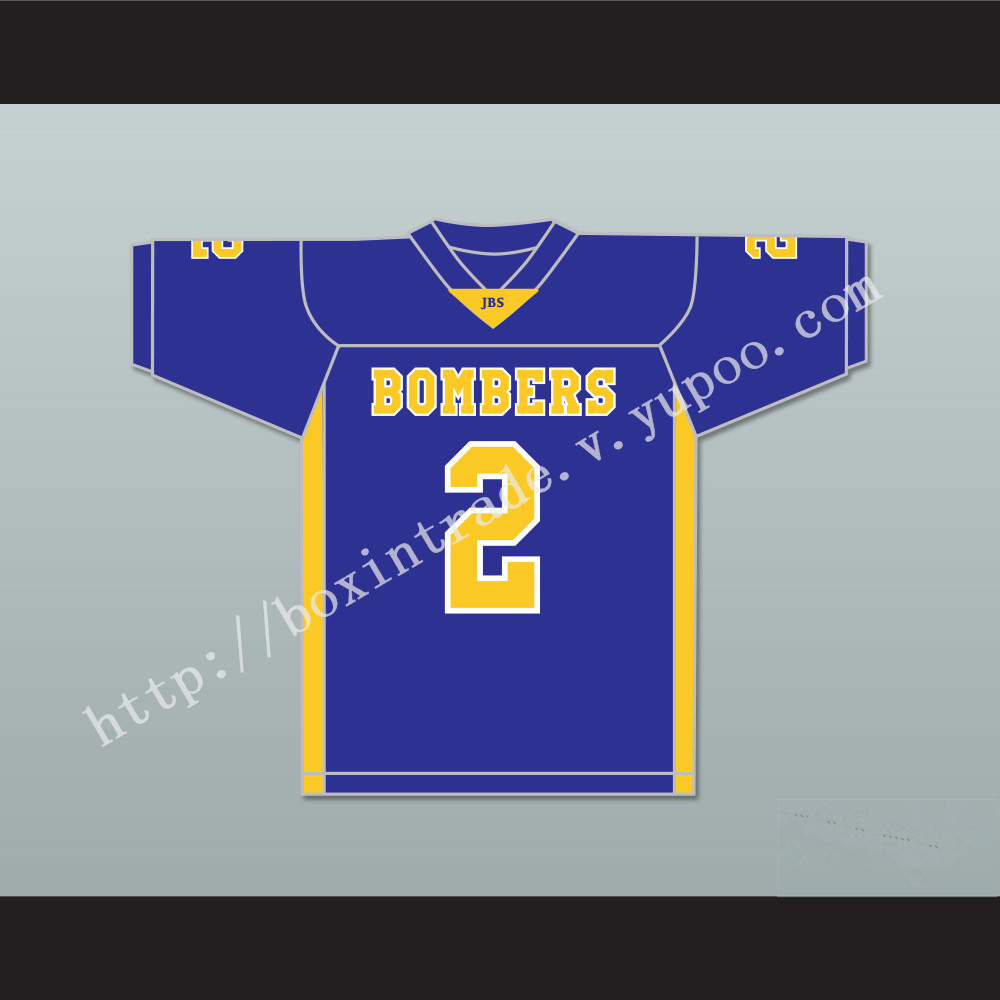 Ezekiel Elliott 2 John Burroughs School Bombers Blue Football Jersey