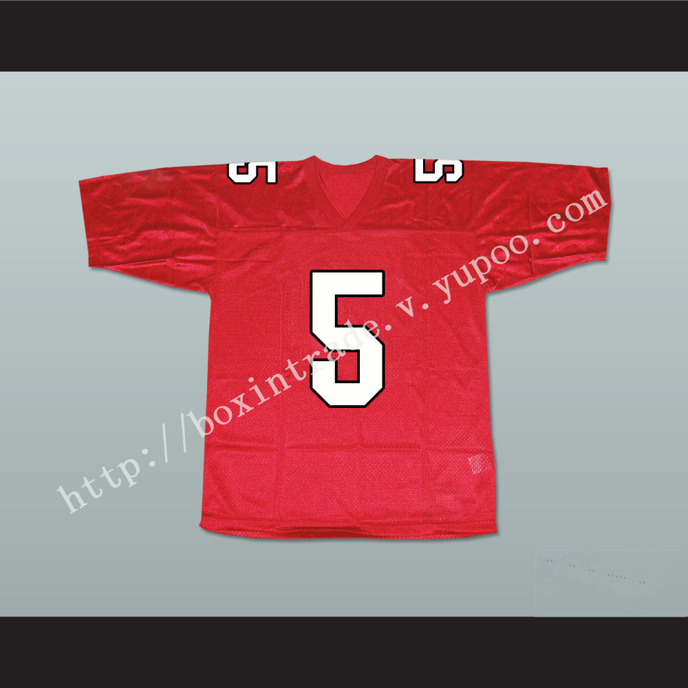 Finn Hudson 5 William Mckinley High School Football Jersey