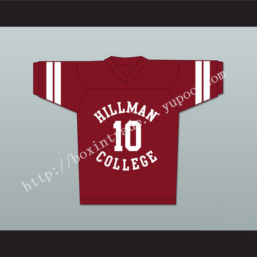 Ronald 'Ron' Johnson 10 Hillman College Maroon Football Jersey A Different World