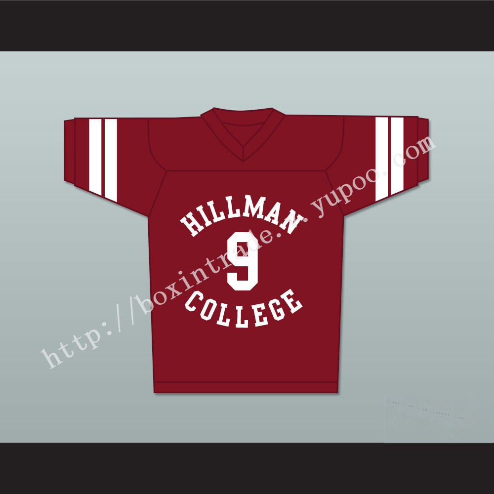 Dwayne Wayne 9 Hillman College Maroon Football Jersey A Different World