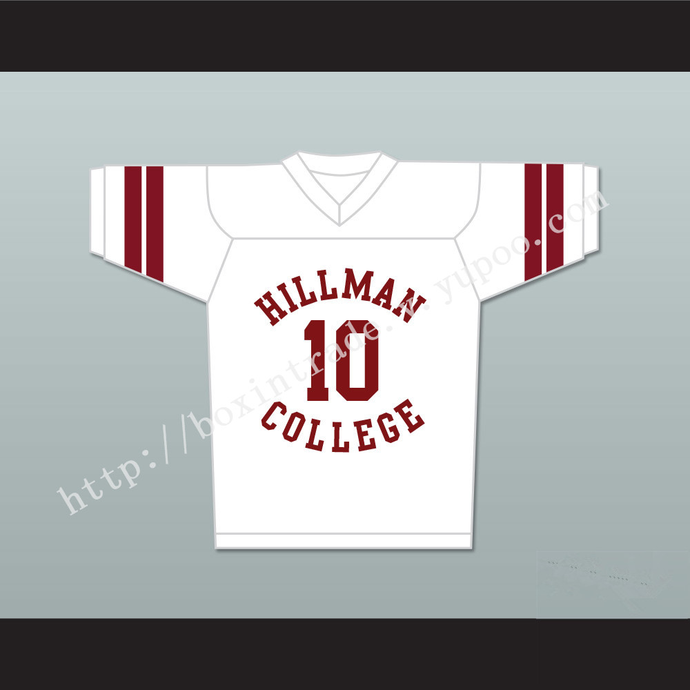 Ronald 'Ron' Johnson 10 Hillman College White Football Jersey A Different World