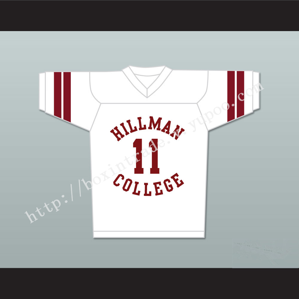 Walter Oakes 11 Hillman College White Football Jersey A Different World