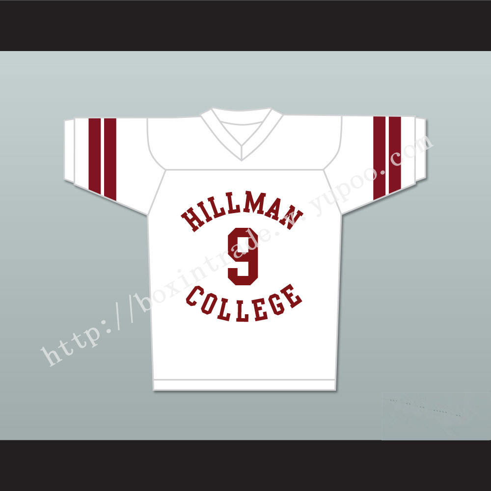 Dwayne Wayne 9 Hillman College White Football Jersey A Different World